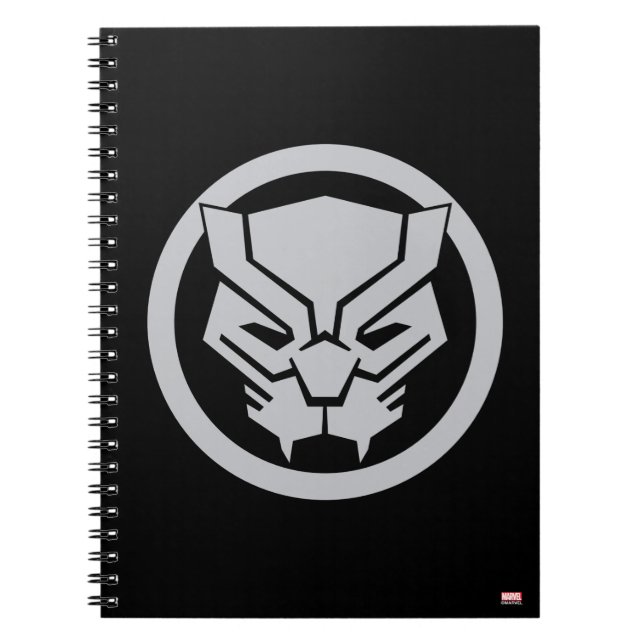 Carnet Classique Avengers | Icône Panthère noire (Devant)