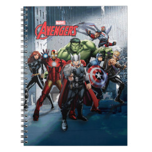Carnet Classique Avengers   Thor Leading Avengers