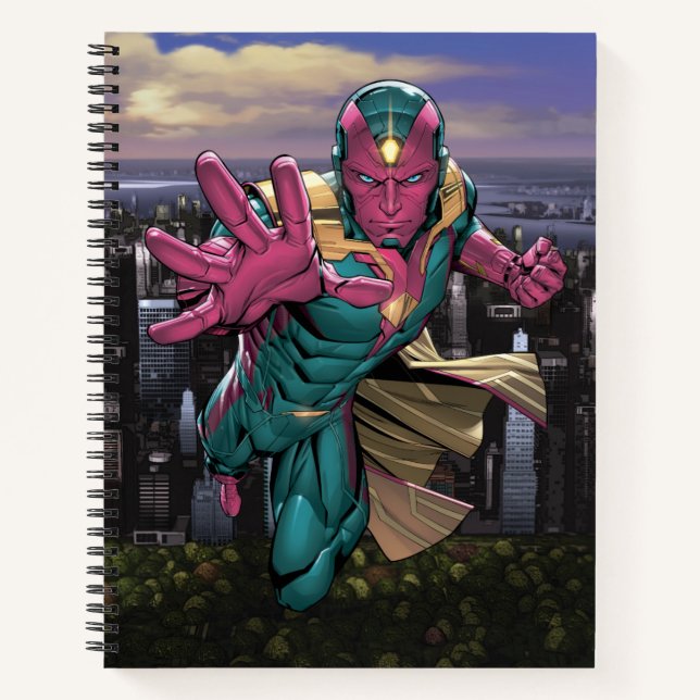 Carnet Classique Avengers | Vision (Devant)