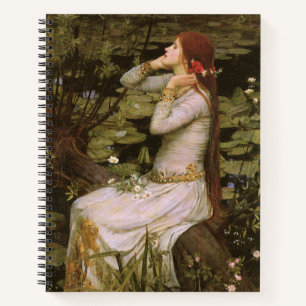 Carnet Classique Shakespeare Ophélie Nymphéa Étang Art Fi