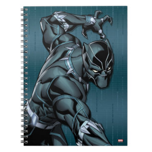 Carnet Classiques Avengers   Black Panther attaque avec s