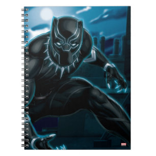 Carnet Classiques Avengers   Black Panther sur un toit