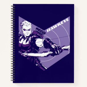 Carnet Classiques Avengers Hawkeye découpé en flèche