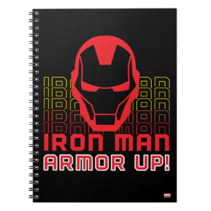 Carnet Classiques Avengers Iron Man "Armor Up" Art