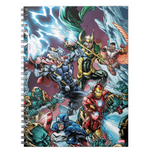 Carnet Classiques Avengers Loki et Géants de Glace
