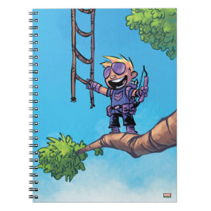 Carnet Classiques Avengers   Mini Hawkeye dans l'arbre