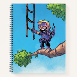 Carnet Classiques Avengers   Mini Hawkeye dans l'arbre