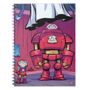 Carnet Classiques Avengers   Mini Iron Man et Hulkbuster