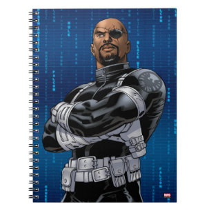 Carnet Classiques Avengers   Nick Fury les bras croisés