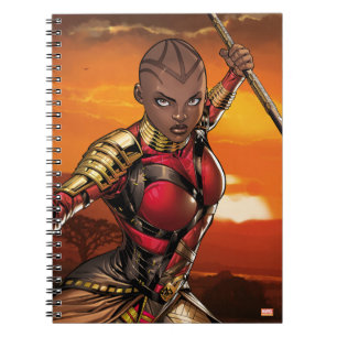Carnet Classiques Avengers   Okoye bondissant avec sa lan