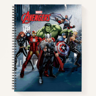 Carnet Classiques Avengers   Thor menant les Avengers