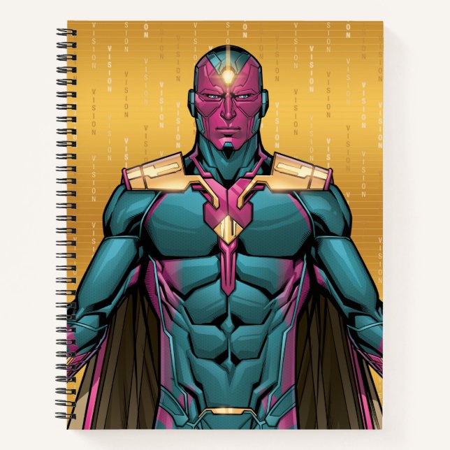 Carnet Classiques Avengers | Vision Lévitant (Devant)