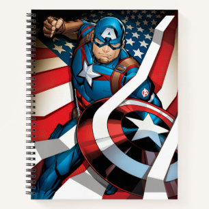 Carnet Classiques des Avengers   Captain America avec des