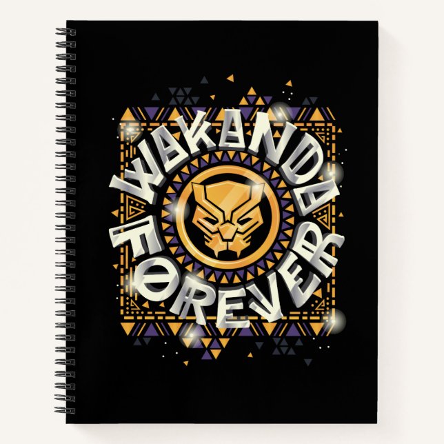 Carnet Classiques des Avengers | Graphique Golden Wakanda (Devant)