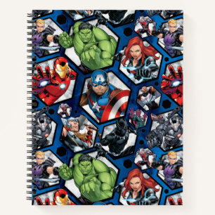 Carnet Classiques des Avengers   Motif hexagonal des Aven