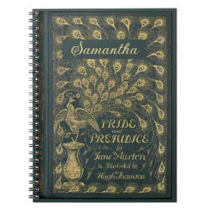 Carnet Classy Jane Austen Pride and Prejudice Book Cover