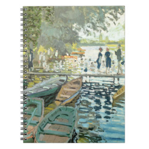 Carnet Claude Monet. Baignoires à La Grenouillère