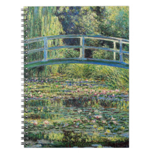 Carnet Claude Monet - Etang Lily et Pont Japonais