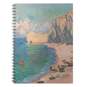 Carnet Claude Monet - Etretat : Plage et Falaise d'Amont