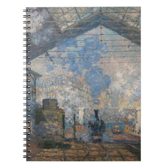 Carnet Claude Monet - Gare Saint-Lazare Vue extérieure (Devant)