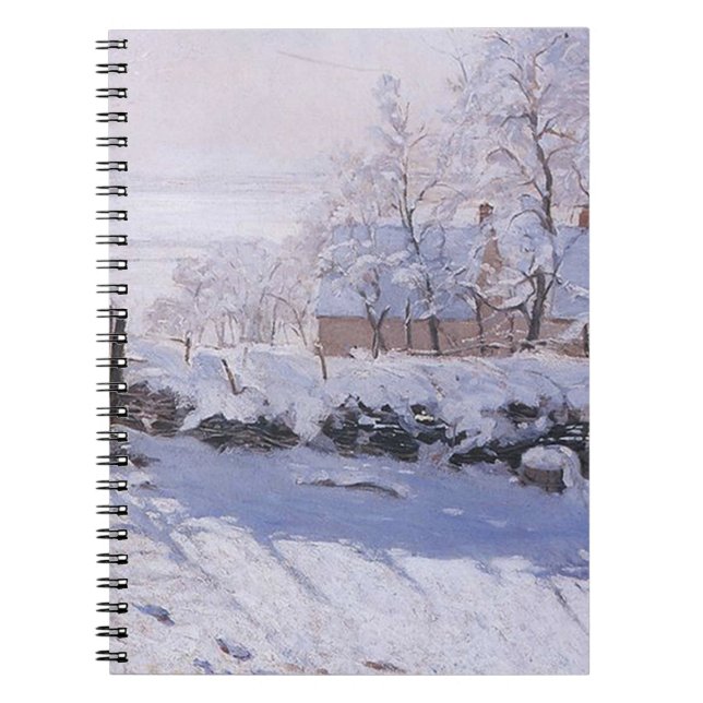 Carnet Claude Monet-La Magpie (Devant)
