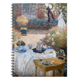 Carnet Claude Monet - Le déjeuner, panneau décoratif