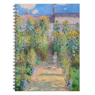 Carnet Claude Monet - Le jardin de l'artiste à Vetheuil