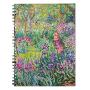 Carnet Claude Monet - Le jardin d'Iris à Giverny