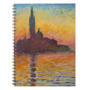Carnet Claude Monet - San Giorgio Maggiore à Dusk