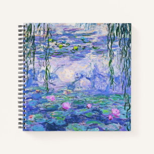 Carnet Claude Monet Water Lilie L'Art Impressionniste Fra