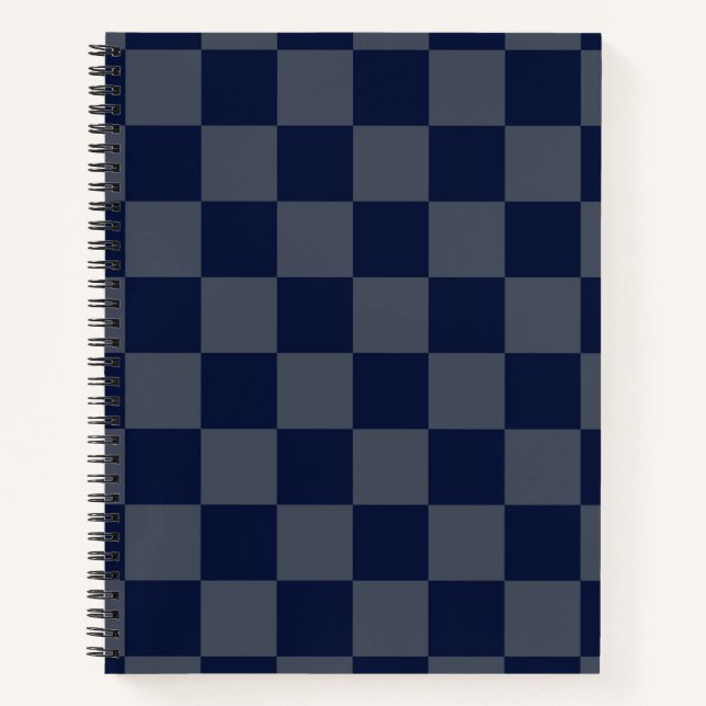 Carnet Clavier bleu marine (Devant)