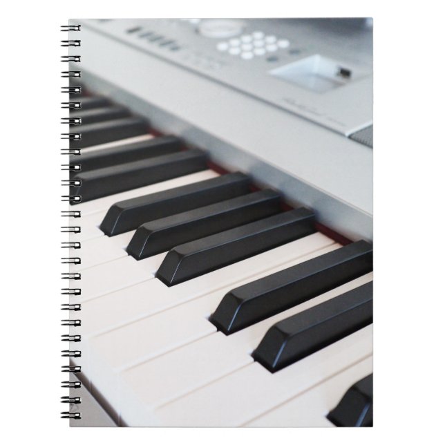 Carnet Clavier numérique pour piano (Devant)