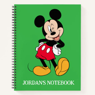 Carnet Clin d'œil de Mickey Mouse
