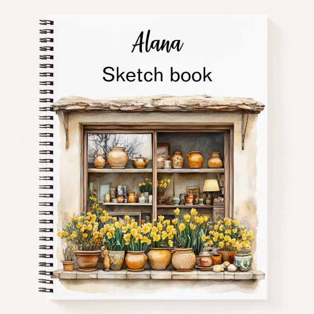 Carnet Clipart Printemps Italien (Devant)