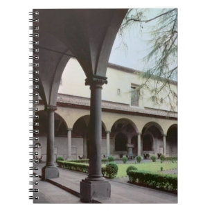 Carnet Cloître du couvent, reconstruit en 1442 (photo)