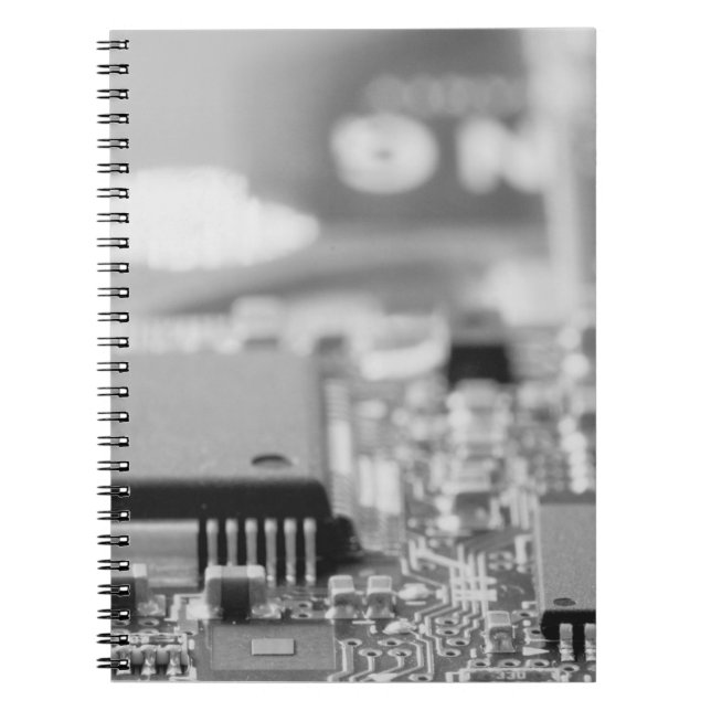 Carnet Closeup de puce de l'ordinateur (Devant)