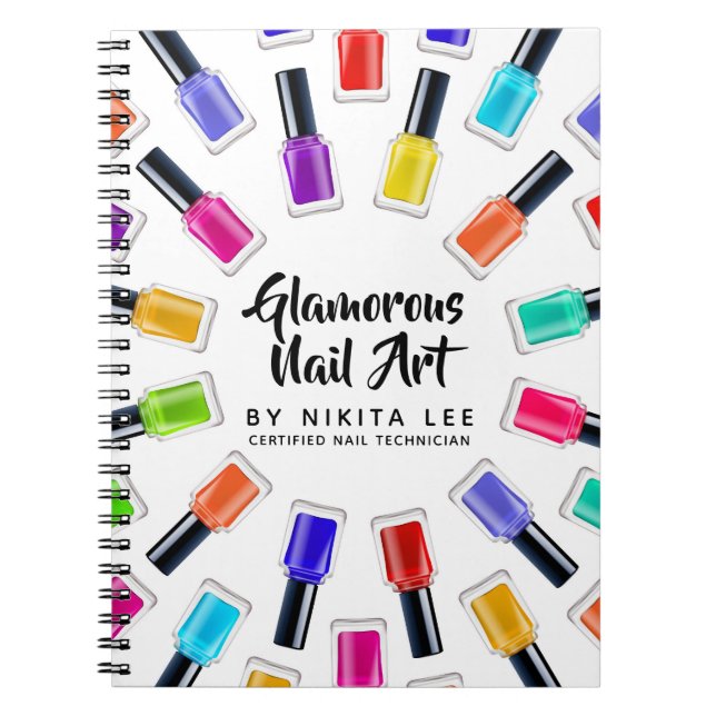 Carnet Clou arc-en-ciel lumineux polonais Art Tech Salon  (Devant)