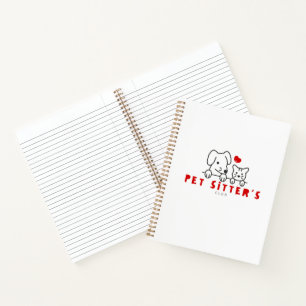 Carnet Club des gardes d'animaux Promeneurs de chiens   B