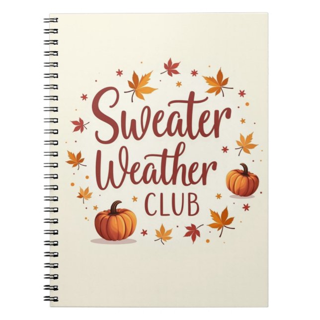 Carnet Club météo Sweat (Devant)