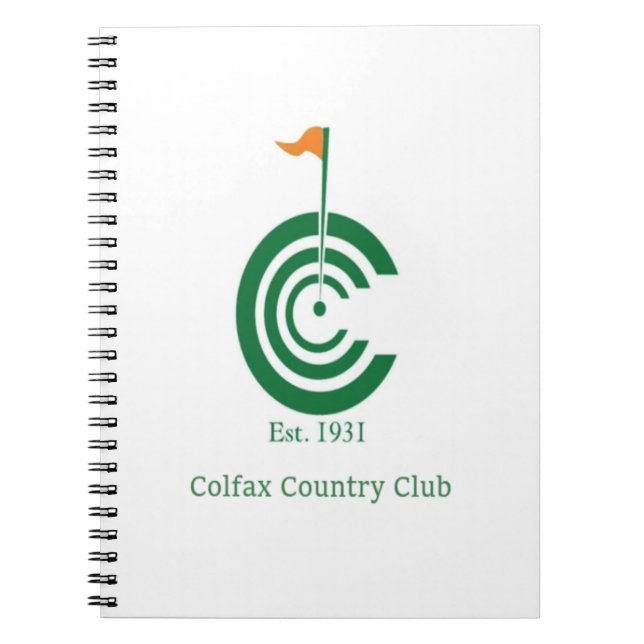 Carnet Club national de Colfax (Devant)