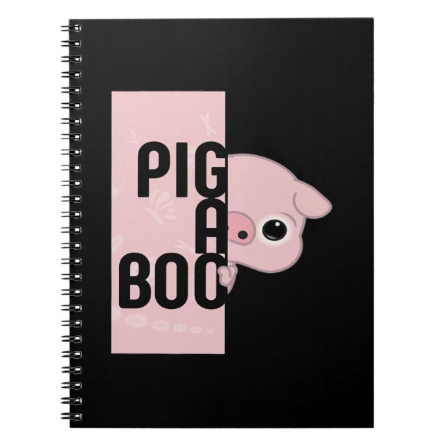 Carnet Cochon A Boo (Devant)