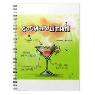 Carnet Cocktail cosmopolite