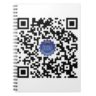 Carnet Code qr public du notaire mobile