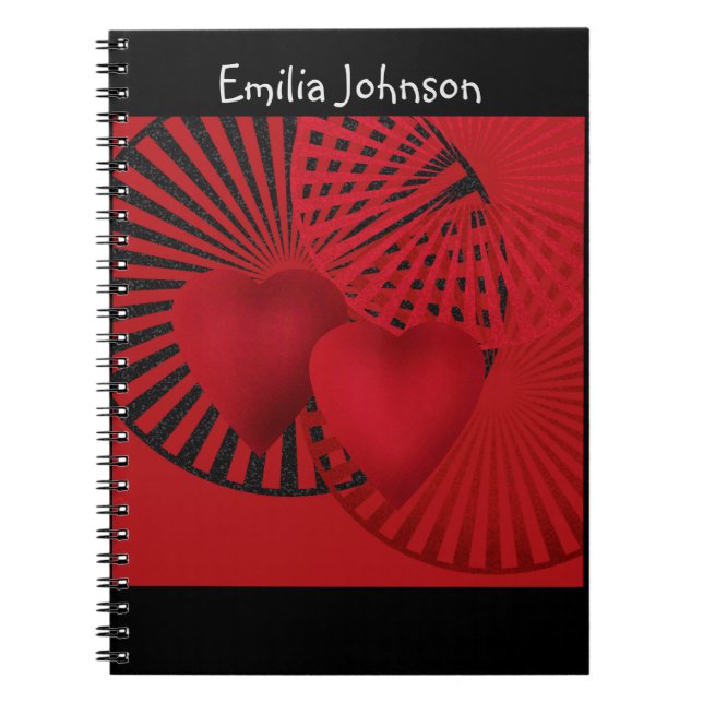 Carnet Coeur amoureux (Devant)