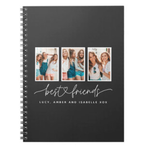 Carnet Coeur de script mignon moderne multi photo meilleu