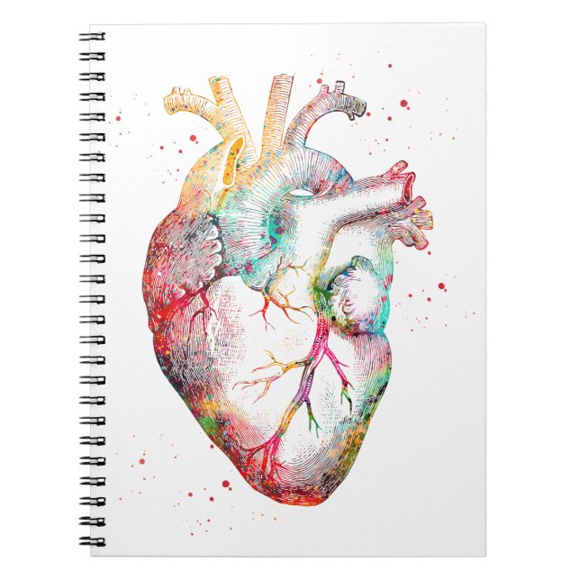 Carnet Coeur humain (Devant)