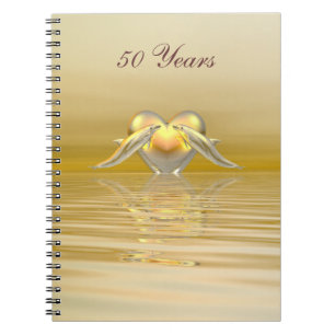 Carnet Coeurs d'or