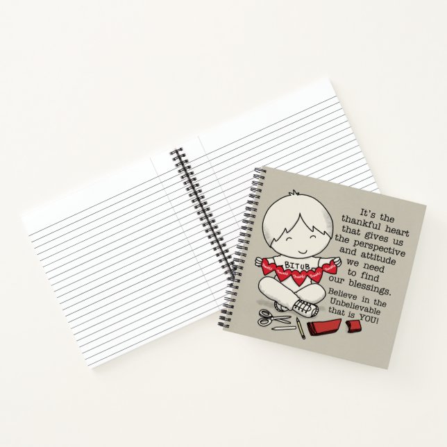 Carnet Coeurs généreux (Intérieur)