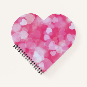 Carnet Coeurs roses