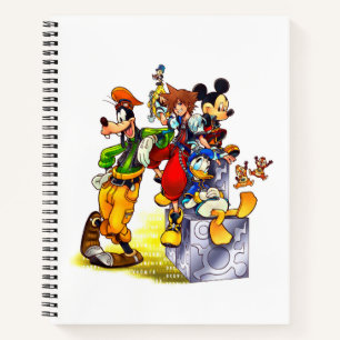 Carnet Coeurs royaux : codé Art clé de groupe